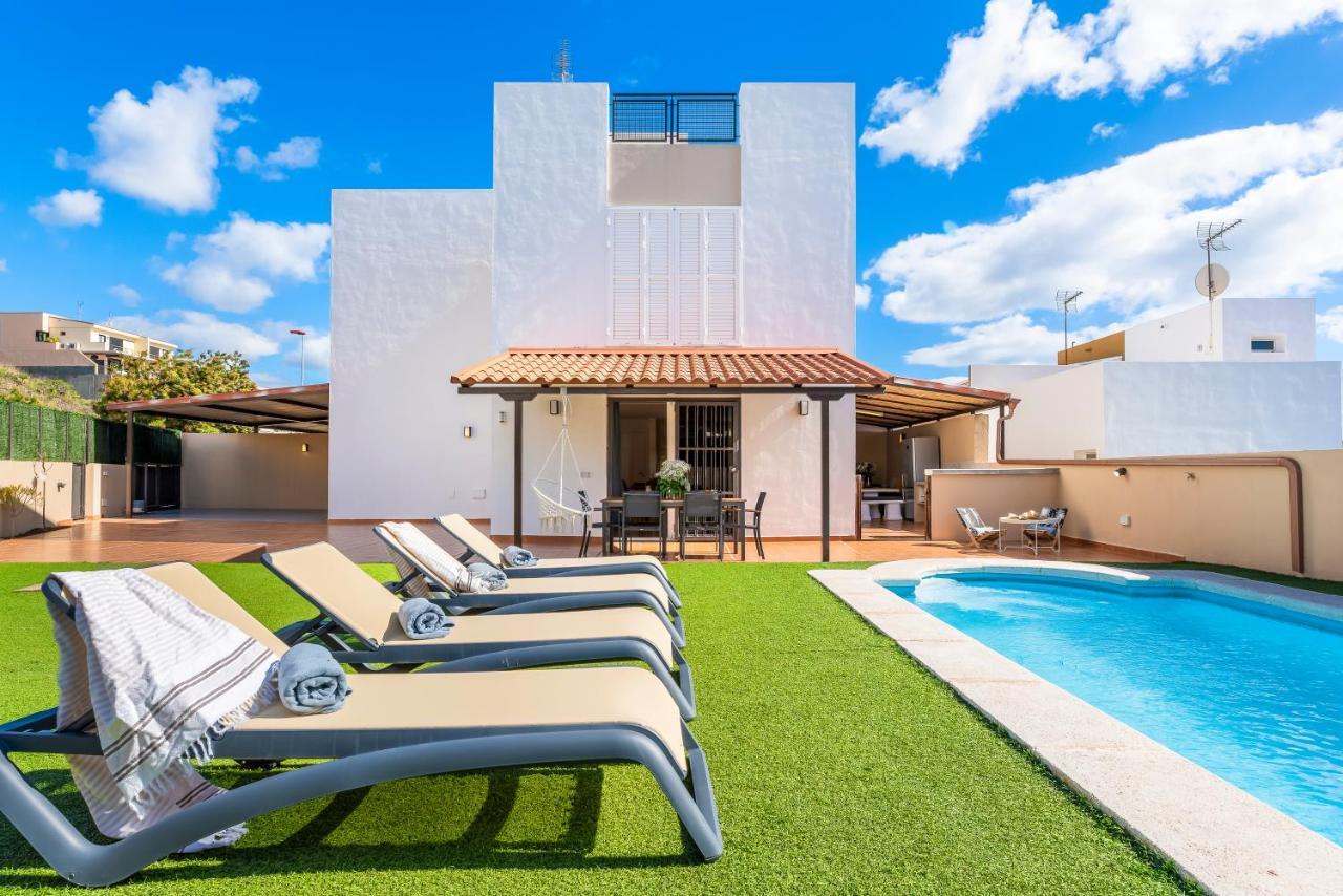 Villa With Private Pool And Workspace Канделария Екстериор снимка