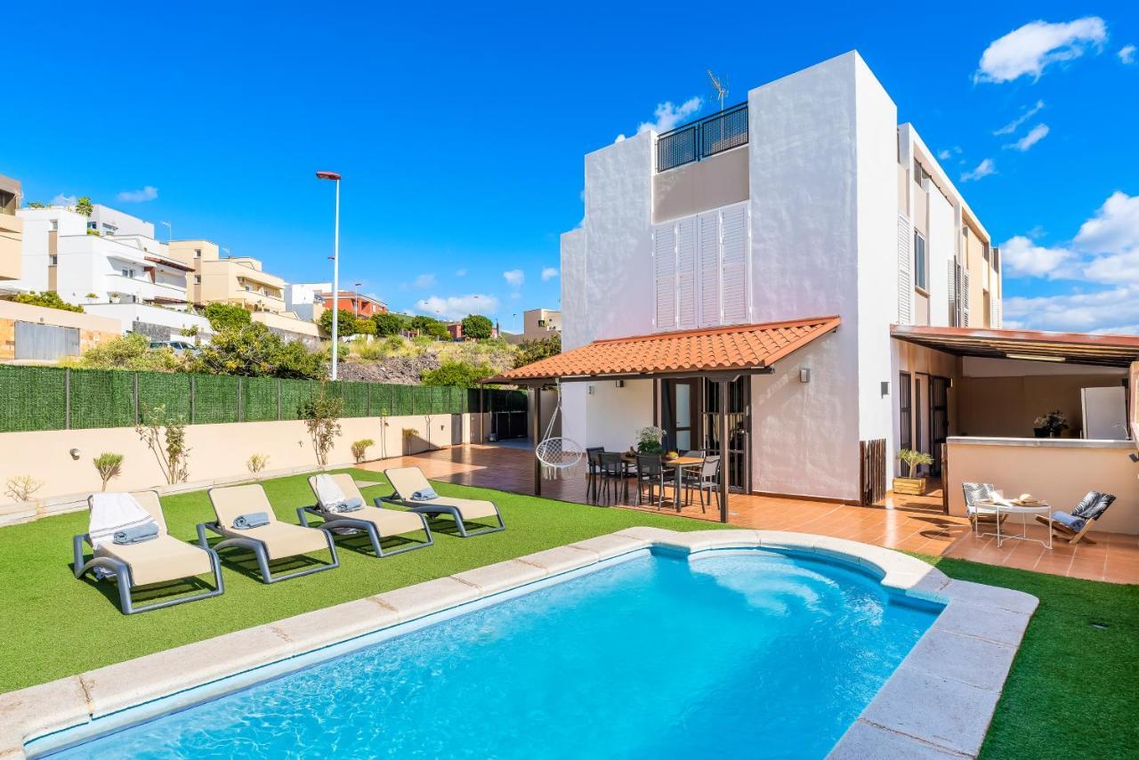Villa With Private Pool And Workspace Канделария Екстериор снимка